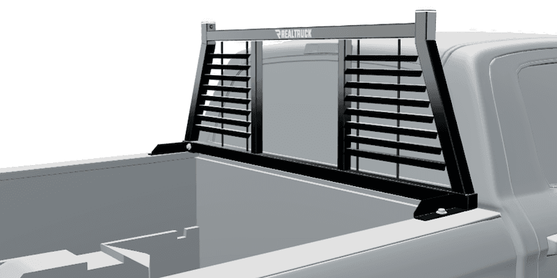 BackRack Half Louvered Rack Frame Only - 1999-2025 FORD F-250 SUPER DUTY