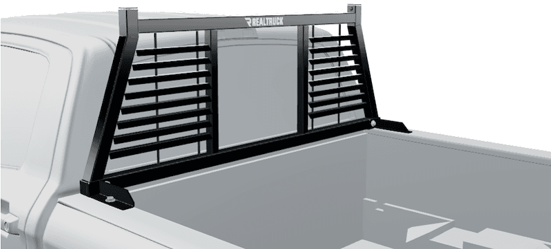 BackRack Half Louvered Rack Frame Only - 1999-2025 FORD F-250 SUPER DUTY