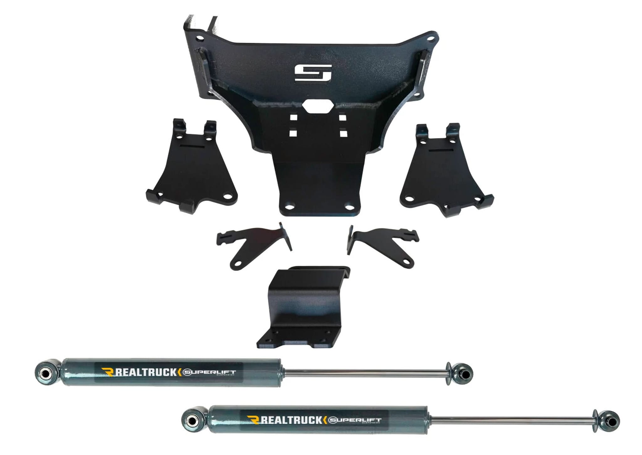 Superlift Dual Stabilizer - 23 F250 SL - Dual Steering Stabilizer - 2023-25 F-250/350 with... (92751)