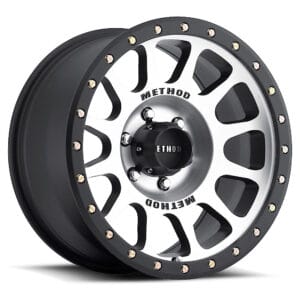 Method MR305 NV 18x9 6x5.5 -12mm Offset - Machined - Matte Black Lip