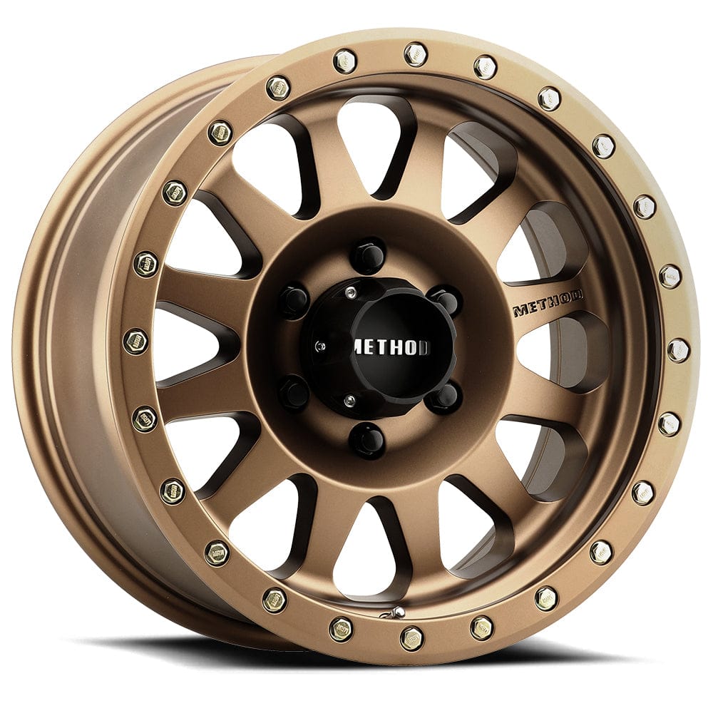 Method MR304 Double Standard 17x8.5 5x5 0mm Offset - Method Bronze