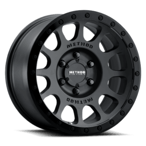 Method MR305 NV 17x8.5 6x135 0mm Offset - Matte Black - Gloss Black Lip