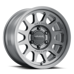 Method MR703 Bead Grip 17x9 6x5.5 -12mm Offset - Gloss Titanium