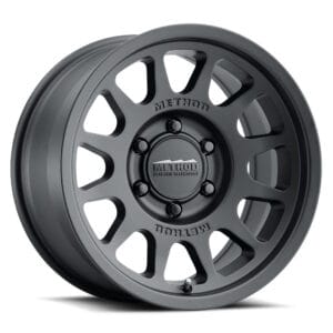 Method MR703 Bead Grip 17x9 6x5.5 -12mm Offset - Matte Black