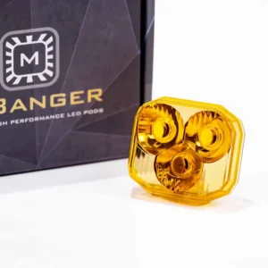 Morimoto Lens Only: 4Banger (Yellow / Spot / Each)