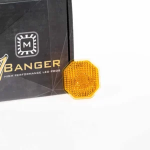 Morimoto Lens Only: 1Banger (Yellow / Flood / Each)