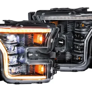 Morimoto XB LED Headlights: Ford F-150 (15-17 / Amber DRL / Set)