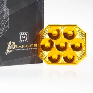 Morimoto Lens Only: BigBanger (Yellow / Spot / Each)