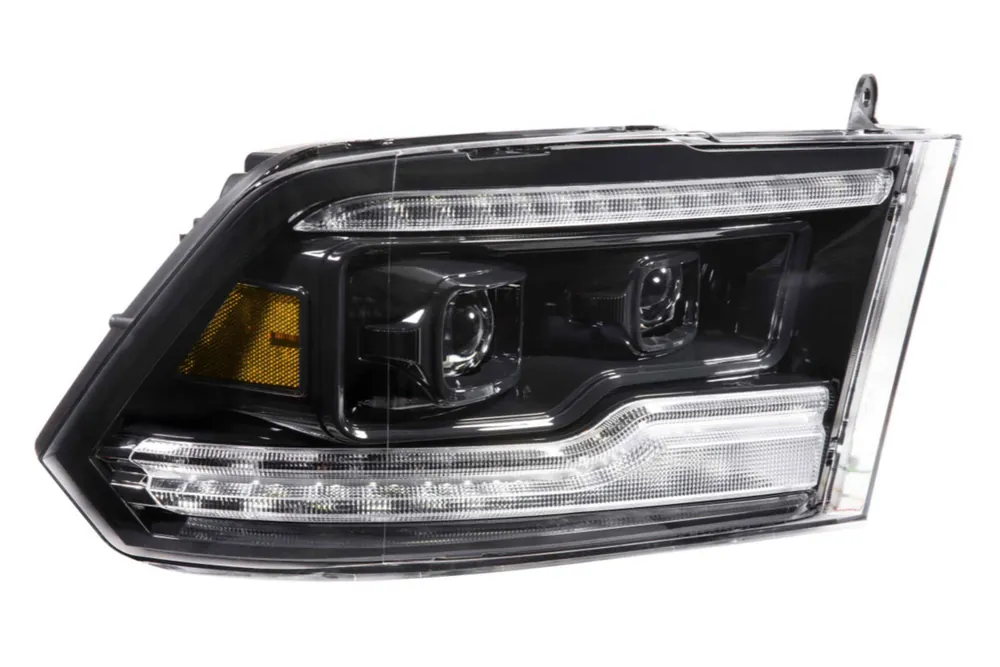 Morimoto XB LED Headlights: Dodge Ram (09-18 / White DRL / Set) - view 2