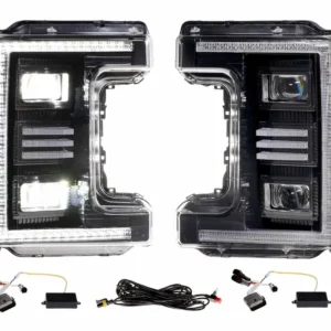 Morimoto XB Hybrid LED Headlights: Ford Super Duty (17-19 / Set)