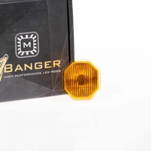 Morimoto Lens Only: 1Banger (Yellow / Wide / Each)