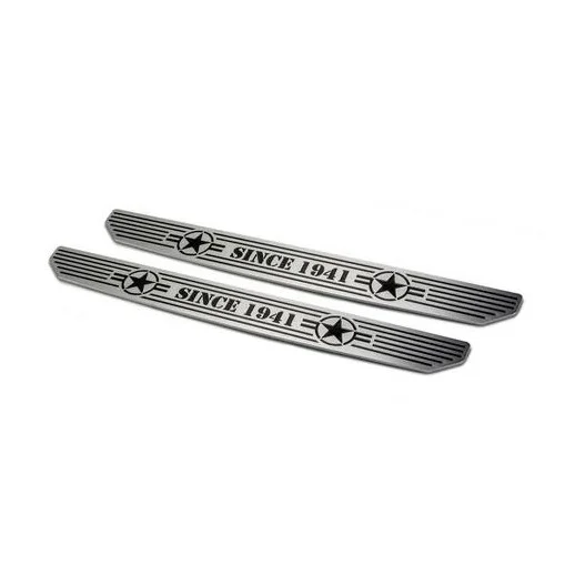DV8 Offroad 2018-2026 Jeep Wrangler JL & Gladiator JT Sill Plates - Front