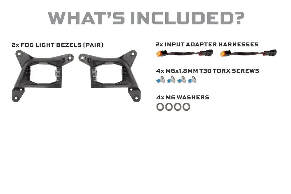 Morimoto 4Banger Fog Brackets: 19-21 Silverado 1500 / 21-23 HD (Set) - view 2