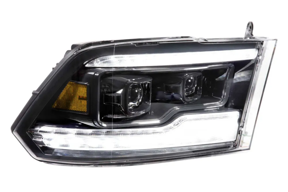 Morimoto XB LED Headlights: Dodge Ram (09-18 / White DRL / Set) - view 3