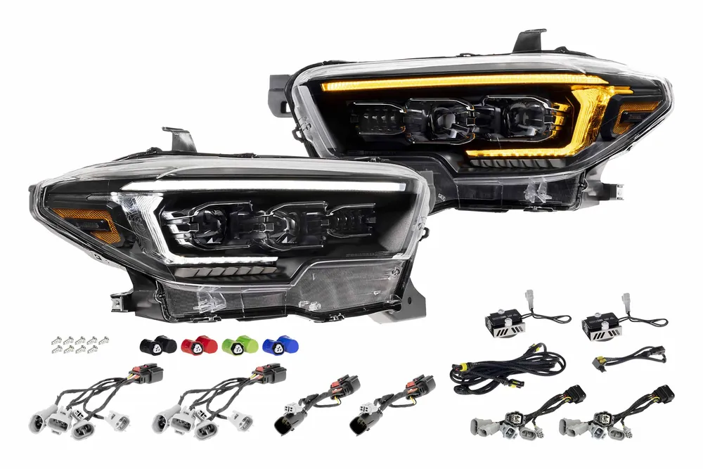 Morimoto XB Evo Headlights: Toyota Tacoma (16-23 / Set)