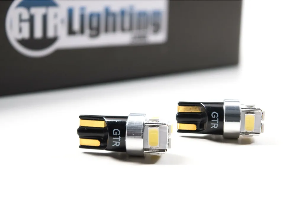 T10/194: GTR 6-Chip Canbus LED (Amber)