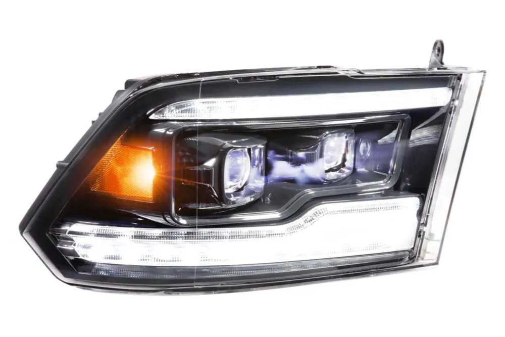 Morimoto XB LED Headlights: Dodge Ram (09-18 / White DRL / Set) - view 4