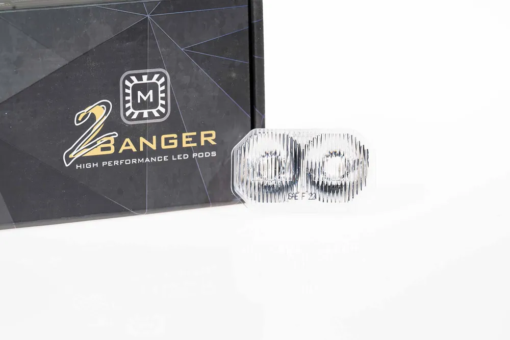 Morimoto Lens Only: 2Banger (White / Wide / Each)