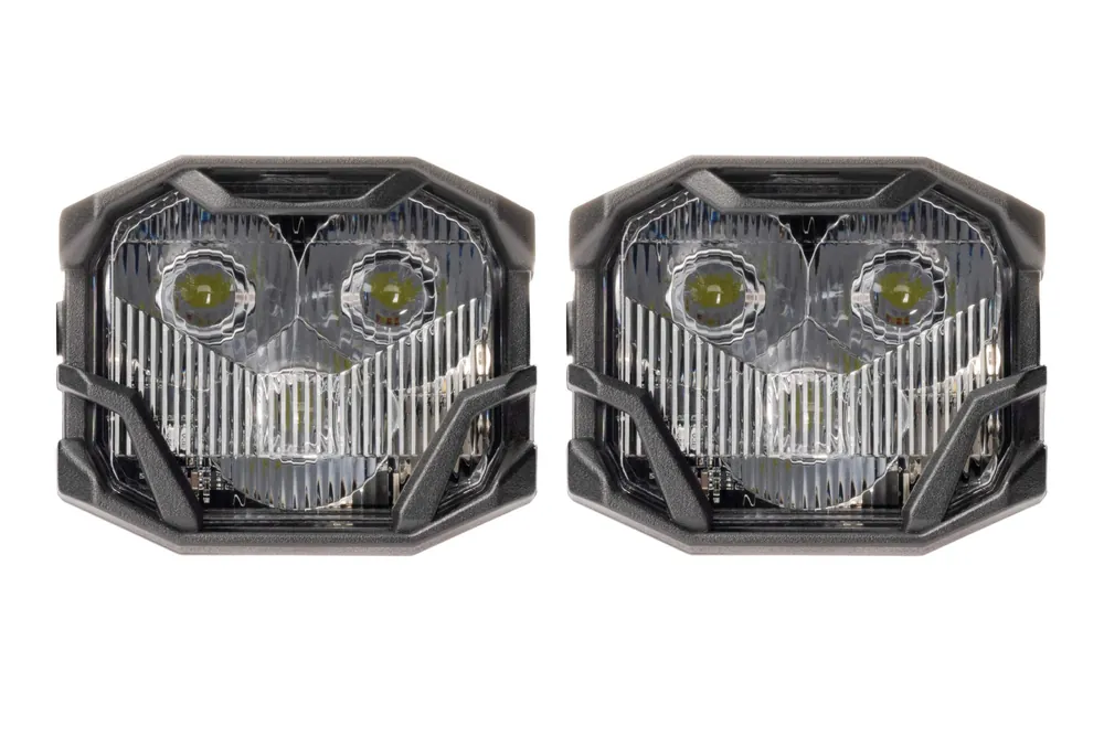 Morimoto 4Banger 2.0 HXB LED Pods (Combo / White / Set)