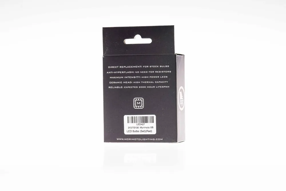 Morimoto 3156/3157: XB LED Bulbs (Red / Set) - view 3