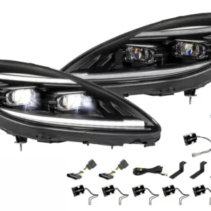 Morimoto XB Evo Hybrid Headlights: 05-13 Corvette C6 (Set)