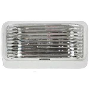 Arcon LED Porch Light Bwht CLR Lens