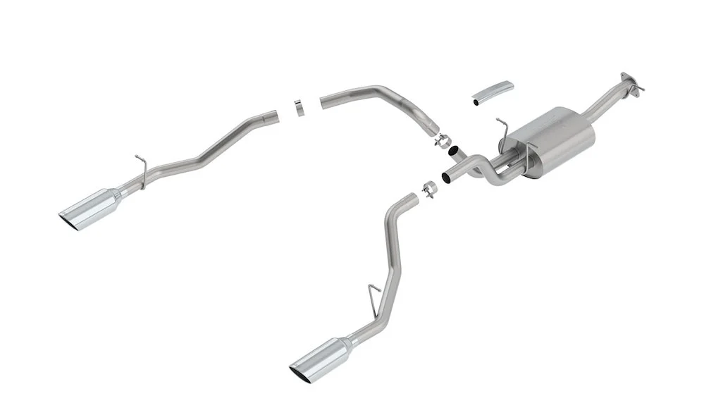 Borla Exhaust System - RAM 1500 '19 Atak Black Chrome TP