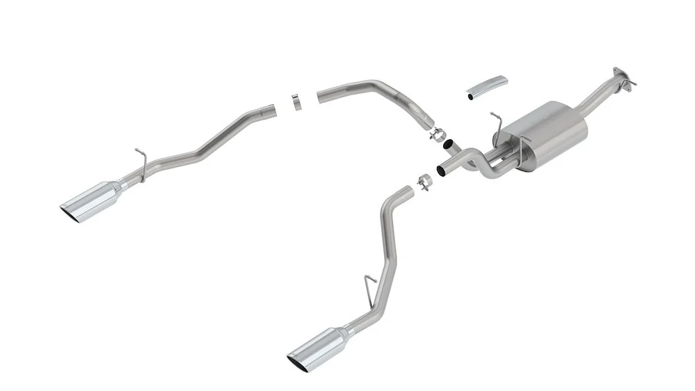 Borla Exhaust System - RAM 1500 '19 Black Chrme TP