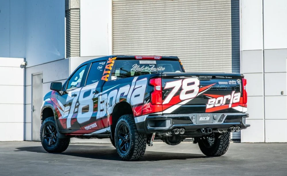 Borla Exhaust System - SILV./ Sierra 1500 2019 6.2L V8 at (140771)