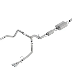Borla Exhaust System - SILV./ Sierra 1500 2019 6.2L V8 at (140783)