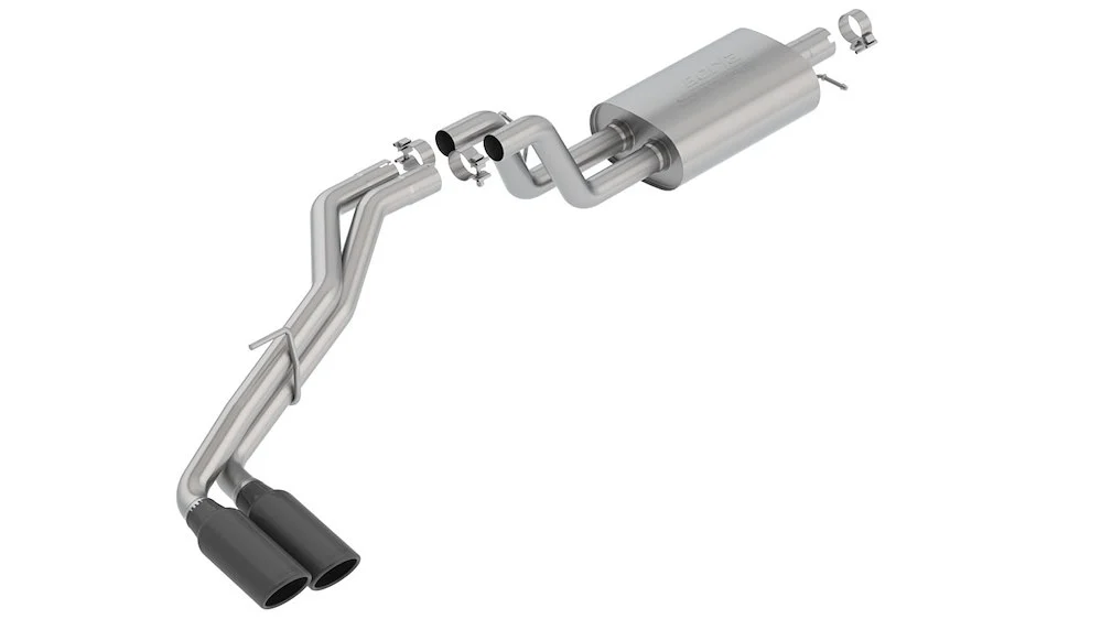 Borla Exhaust System - Ranger XL XLT Lariat 2.3L I4 at 2 (140789BC)