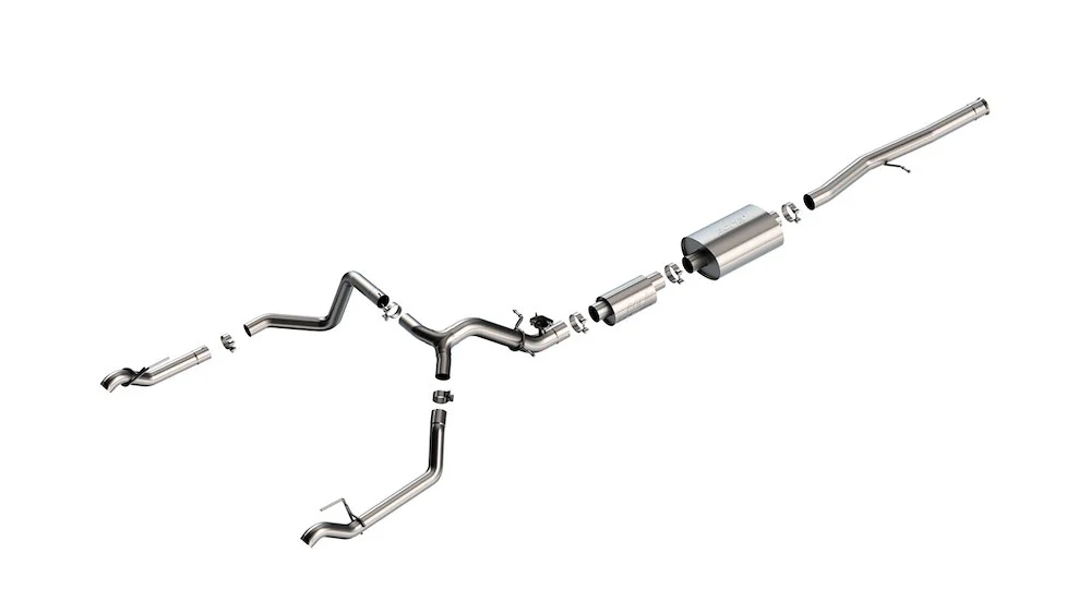 Borla Exhaust System - SILV/ Sierra 1500 2024 (Except ZR2 (140993)