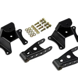 Belltech Shackle & Hanger Kit - 4 Inch Drop - 6800