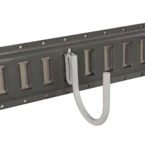 Buyers Prod J-Hook Etrack 4.25IN ID Round WH