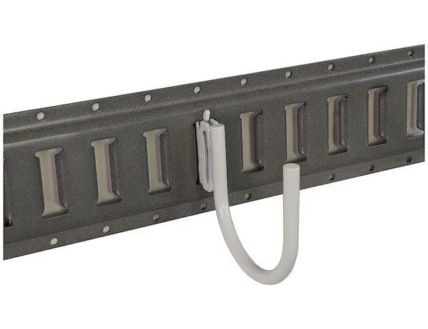 Buyers Prod J-Hook Etrack 4.25IN ID Round WH