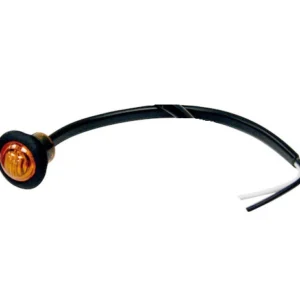 Buyers Prod Light .75IN RD Marker 3 LED Amber (5627524)