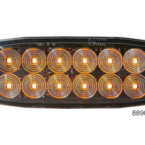 Buyers Prod Light Strobe 5.14IN 12-LED Ambe