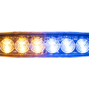 Buyers Prod Light Strobe 5-1/8IN 6-LED AMBER/BL