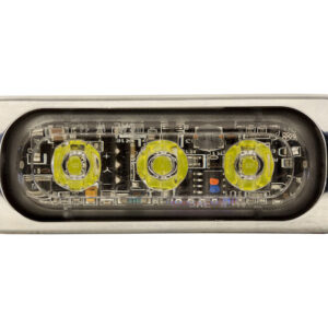 Buyers Prod Light Strobe 3-3/8IN 3-LED Clear