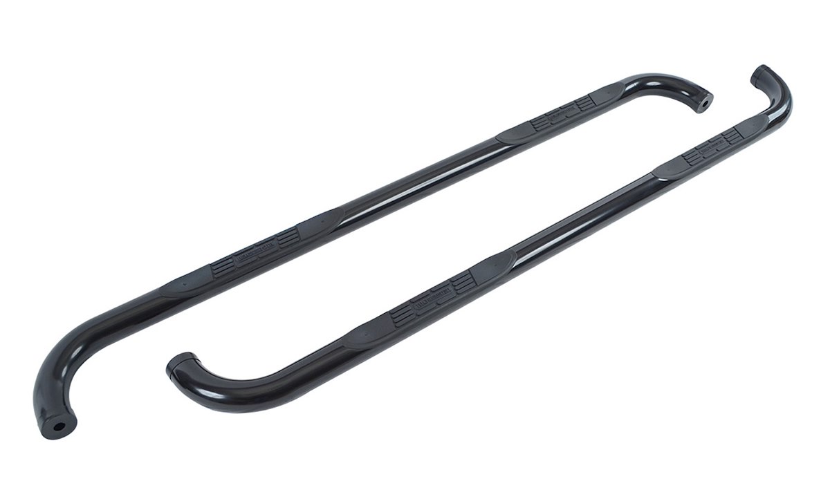 Big Country 3' Round Side Bars Mild Steel Black (370451)