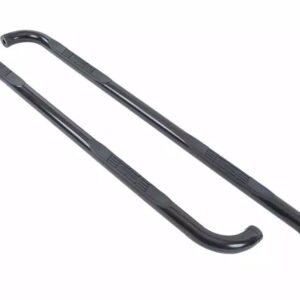 Big Country 3' Round Side Bars Mild Steel Black