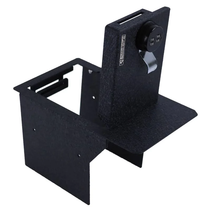 Black Horse Black Center Console Safe