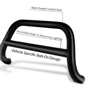 Black Horse A Bar Black NO Skid Plate