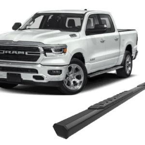 Black Horse Epic Running Boards Black