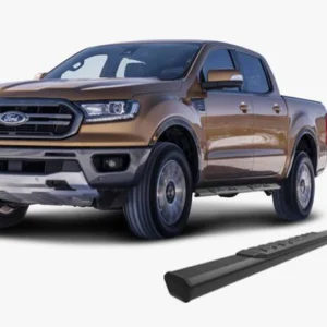 Black Horse Epic Running Boards Black