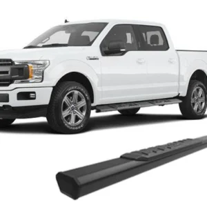 Black Horse Epic Running Boards Black
