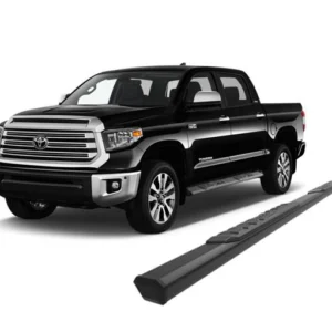 Black Horse Epic Running Boards Black