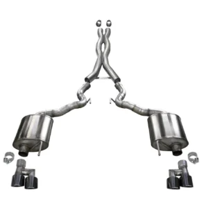 CORSA Performance 3.0' CAT-Back Dual Rear Exit with T
