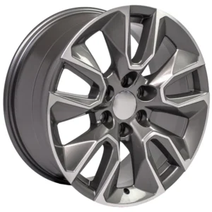 OE Wheels CV32 20x9 6x139.7 28mm Offset - Gloss Gunmetal Machined