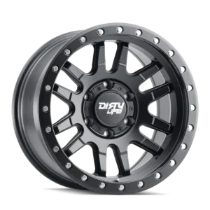Wheel Group Canyon Pro Matte Black/Matte Black Lip 17x9 6x139.7 -12mm Offset
